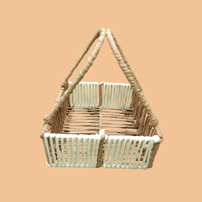 Rustic Rope Basket